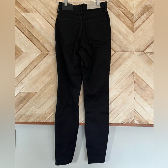 NWT Everlane Way-High Skinny Jean Black - Picture 3 of 8